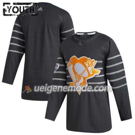 Kinder Pittsburgh Penguins Trikot Blank Grau Adidas 2020 NHL All-Star Authentic